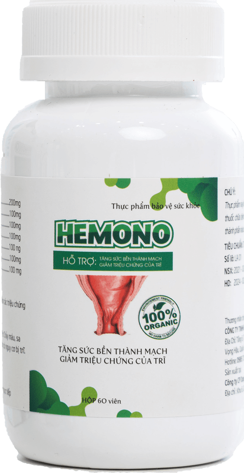 Hemono tablets - Support the treatment of hemorrhoids