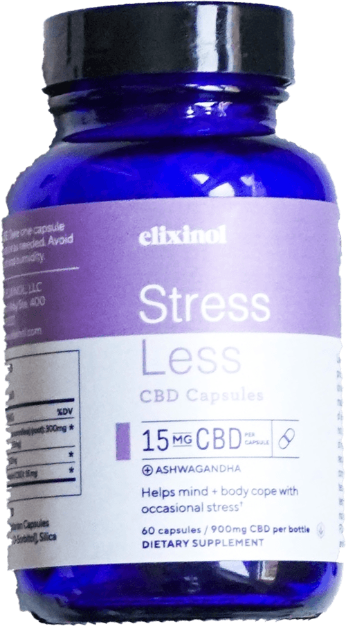 Elixinol stress less capsules