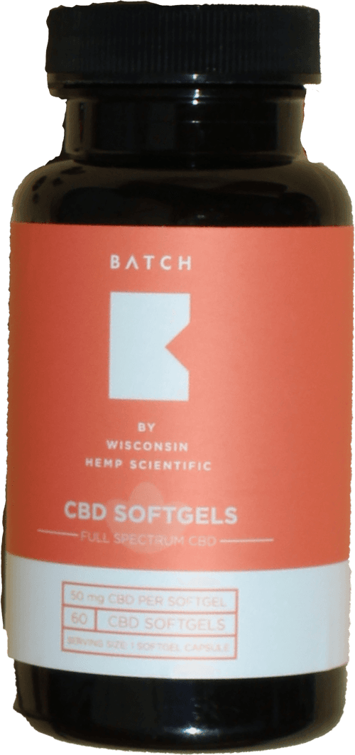 Batch CBD softgels - An Authentic Brand