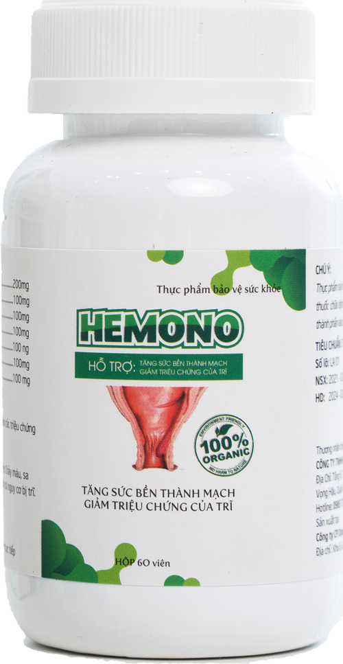 Hemono tablets - Support the treatment of hemorrhoids
