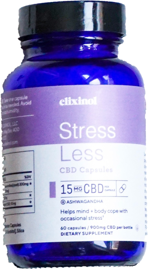 Elixinol stress less capsules