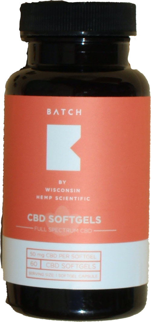 Batch CBD softgels - An Authentic Brand